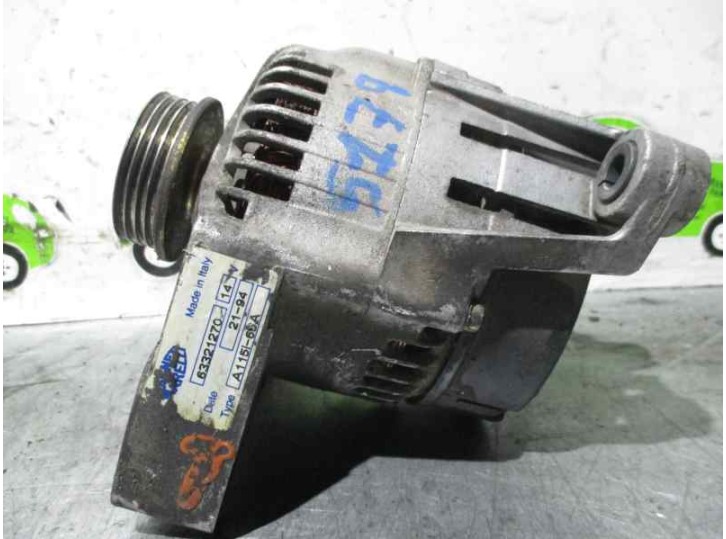 Recambio de alternador para fiat punto berl. (176) 1.1 referencia OEM IAM 63321270 A115I MAGNETI MARELLI