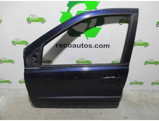 Recambio de puerta delantera izquierda para tata indigo marina 1.4 referencia OEM IAM AZUL OSCURO 5 PUERTAS