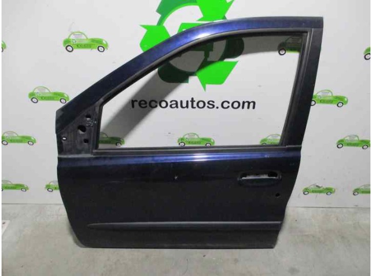 Recambio de puerta delantera izquierda para tata indigo marina 1.4 referencia OEM IAM AZUL OSCURO 5 PUERTAS