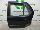Recambio de puerta trasera izquierda para tata indigo marina 1.4 referencia OEM IAM AZUL OSCURO 5 PUERTAS