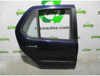 Replacement rear right door for Tata Indigo Marina 1.4 OEM IAM reference 4274167 DARK BLUE 5 DOORS