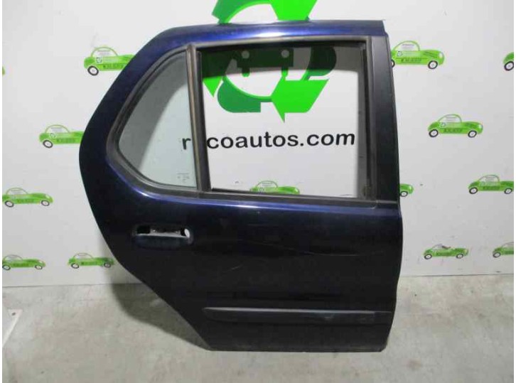 Recambio de puerta trasera derecha para tata indigo marina 1.4 referencia OEM IAM 4274167 AZUL OSCURO 5 PUERTAS