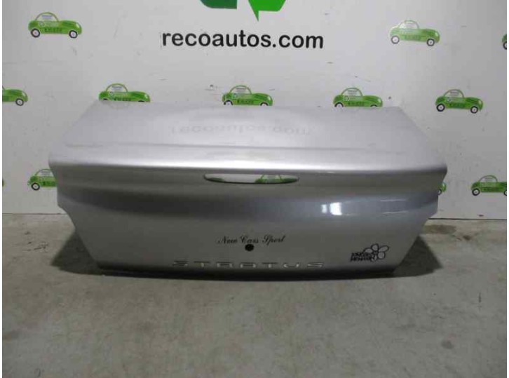 Recambio de porton trasero para chrysler stratus berlina (ja) 2.5 cat referencia OEM IAM TAPA MALETERO GRIS 4 PUERTAS