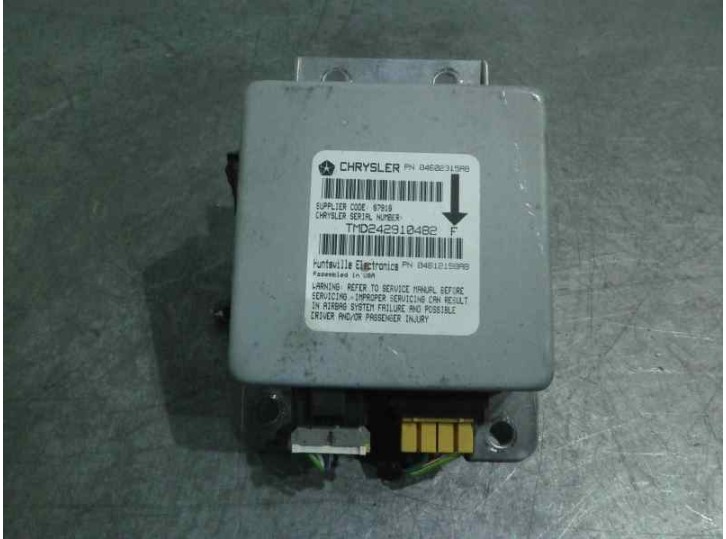 Recambio de centralita airbag para chrysler stratus berlina (ja) 2.5 cat referencia OEM IAM 04602315AB TMD242910482F 