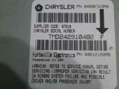 Recambio de centralita airbag para chrysler stratus berlina (ja) 2.5 cat referencia OEM IAM 04602315AB TMD242910482F 
