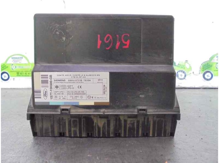 Recambio de modulo confort para ford mondeo iii (b5y) 1.8 16v referencia OEM IAM 1S7T15K600GB 5WK48731B SIEMENS