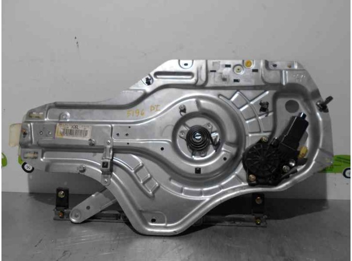 Replacement front left window regulator for Hyundai Elantra (XD) 1.6 16V CAT OEM IAM reference 824702D061 2 PINS 4 DOORS