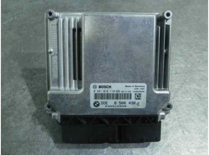 Recambio de centralita motor uce para bmw serie 1 berlina (e81/e87) 120d referencia OEM IAM 8506438 0281016110 BOSCH