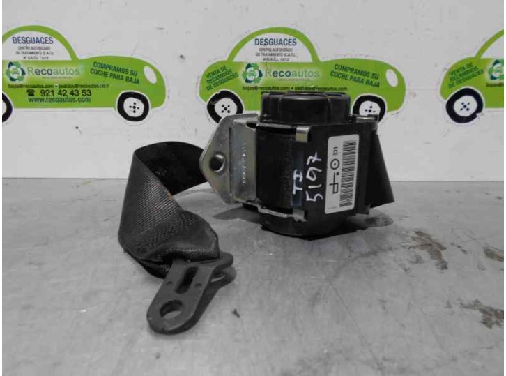 Recambio de cinturon seguridad trasero izquierdo para bmw serie 1 berlina (e81/e87) 120d referencia OEM IAM 72119139832 60705110
