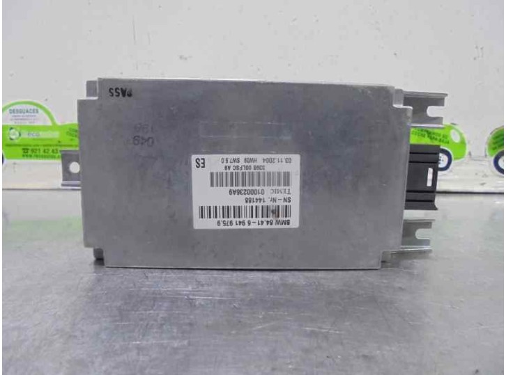 Recambio de modulo electronico para bmw serie 7 (e65/e66) 760li referencia OEM IAM 84416941975 01000236A9 TEMIC
