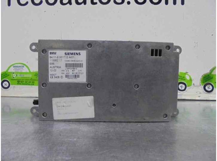 Recambio de modulo electronico para bmw serie 7 (e65/e66) 760li referencia OEM IAM 84116931712 
