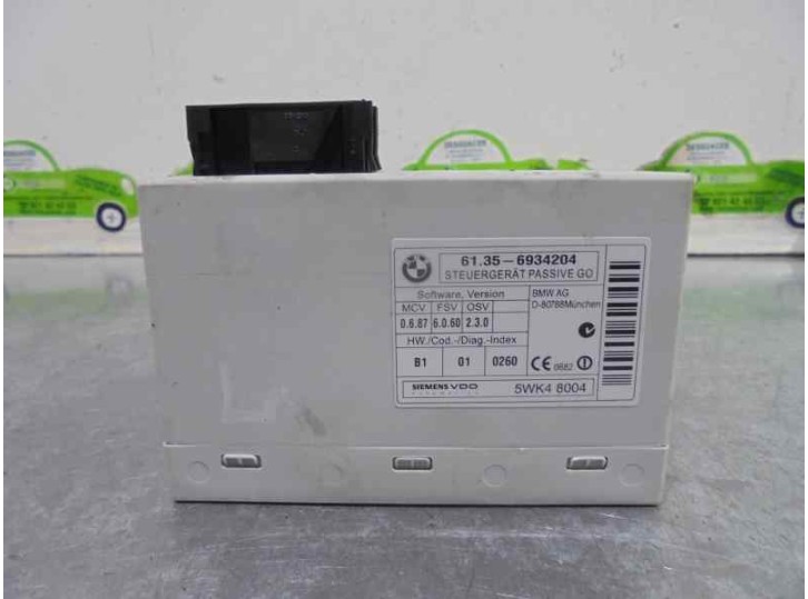 Recambio de modulo confort para bmw serie 7 (e65/e66) 760li referencia OEM IAM 61356934204 5WK48004 SIEMENS