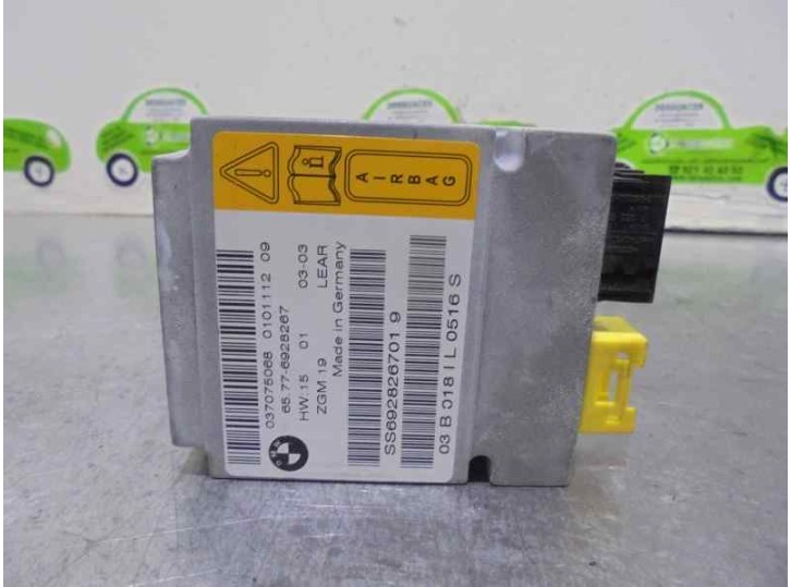 Recambio de centralita airbag para bmw serie 7 (e65/e66) 760li referencia OEM IAM 65776928267 037075068 LEAR