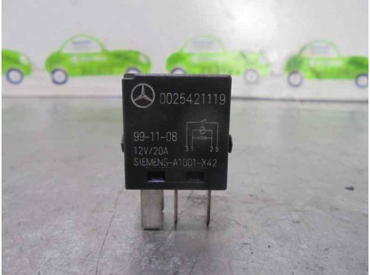 Recambio de rele para mercedes-benz clase e (w124) berlina 2.3 referencia OEM IAM 0025421119 
