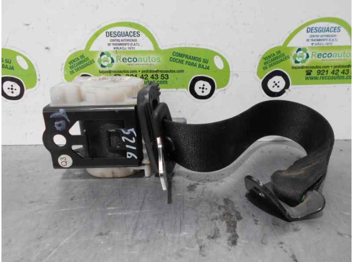 Recambio de cinturon seguridad trasero derecho para mercedes-benz clase c (w203) sportcoupe 2.2 cdi cat referencia OEM IAM 60572