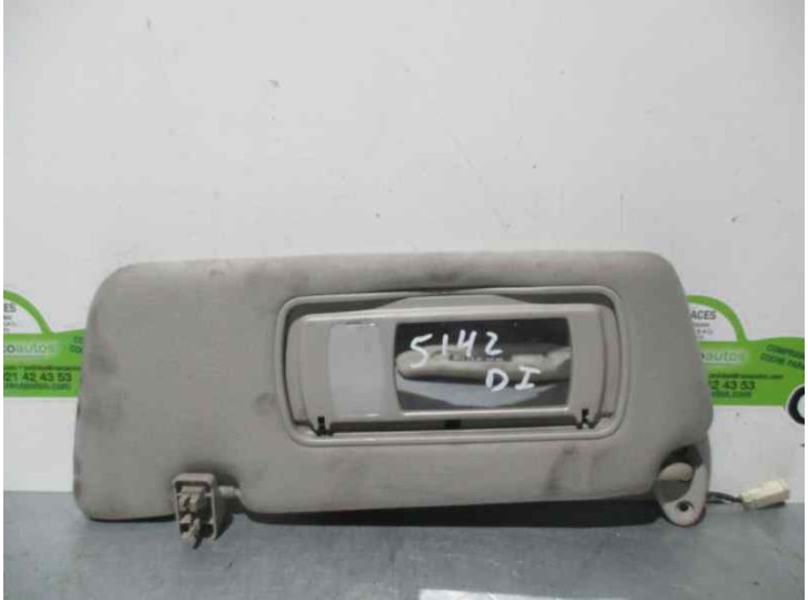 Recambio de parasol izquierdo para ssangyong rexton 2.7 turbodiesel cat referencia OEM IAM   