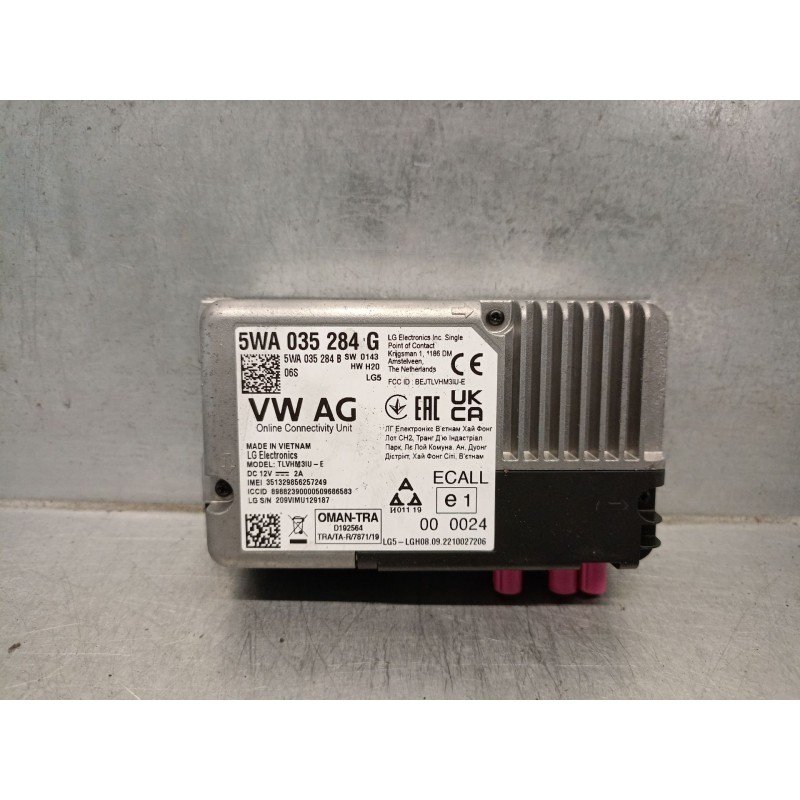 Recambio de modulo electronico para volkswagen taigo (cs1) 1.0 tsi referencia OEM IAM 5WA035284G  