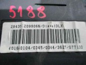Replacement instrument cluster for Tata Indigo Marina 1.4 OEM IAM reference 284354209906N 