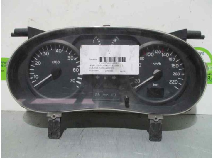 Recambio de cuadro instrumentos para renault clio ii fase i (b/cbo) referencia OEM IAM P8200059763 