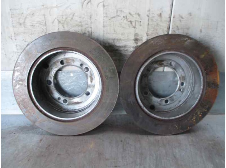 Recambio de disco freno trasero para mitsubishi montero pinin (h60/h70) 2.0 gdi cat referencia OEM IAM   