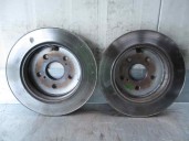 Recambio de disco freno trasero para toyota corolla verso (r1) 2.0 turbodiesel cat referencia OEM IAM 0204004121 BOSCH