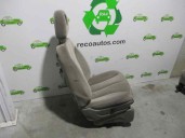 Recambio de asiento delantero derecho para chrysler voyager (rg) 2.5 crd cat referencia OEM IAM  TELA BEIGE 5 PUERTAS