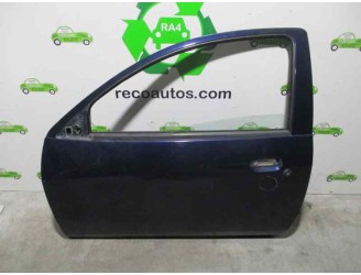 Recambio de puerta delantera izquierda para ford ka (ccq) 1.3 cat referencia OEM IAM 1692566 AZUL 3 PUERTAS