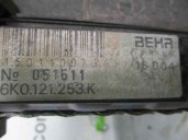 Recambio de radiador agua para seat inca (6k9) 1.4 referencia OEM IAM 6K0121253K 16004 BEHR