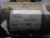 Recambio de motor arranque para fiat punto berlina (176) 1.2 cat referencia OEM IAM  63222909 MAGNETI MARELLI