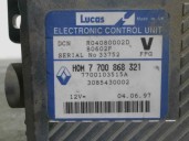 Replacement engine control unit (ECU) for Volvo S40 saloon 1.9 turbodiesel OEM IAM reference 7700868321 R04080002D LUCAS