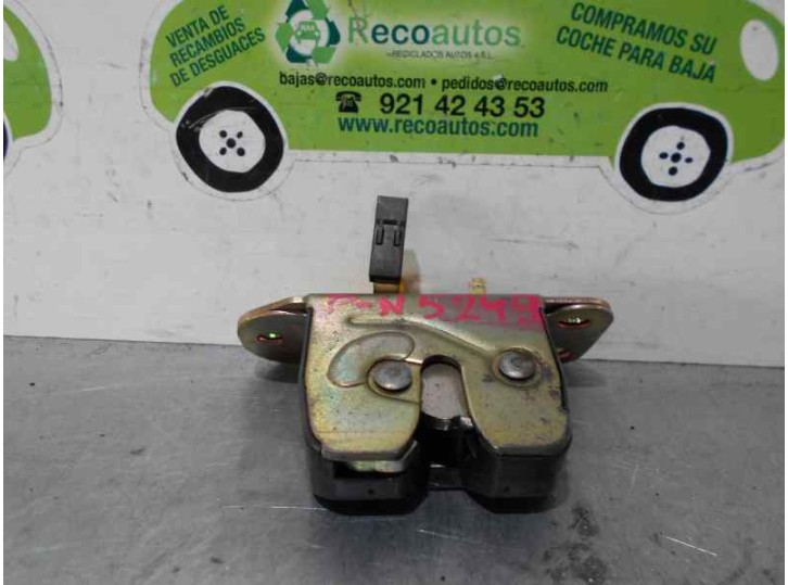 Replacement boot / tailgate lock for Volvo S40 saloon 1.9 turbodiesel OEM IAM reference 4 DOORS
