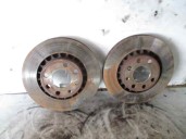 Recambio de disco freno delantero para opel astra f berlina 1.6 16v referencia OEM IAM 