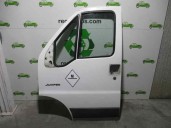 Replacement front left door for Citroën Jumper closed box (2) 2.0 HDi CAT OEM IAM reference 9002AH WHITE 5D