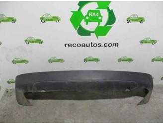 Replacement rear bumper for Peugeot 806 1.9 turbodiesel cat OEM IAM reference BLACK TEXTURED 5 DOORS
