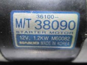 Recambio de motor arranque para hyundai sonata (y4) 2.0i 16v gls (2002) referencia OEM IAM 3610038090 MANDO