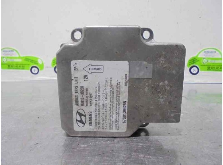 Recambio de centralita airbag para hyundai sonata (y4) 2.0i 16v gls (2002) referencia OEM IAM 959103D200 5WK43067 SIEMENS