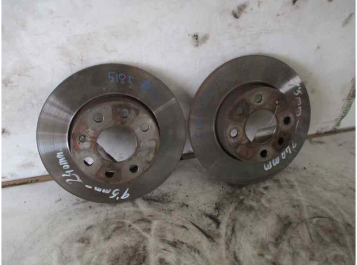 Replacement front brake disc for Opel Corsa C 1.2 16V CAT (Z 12 XE / LW4) OEM IAM reference 