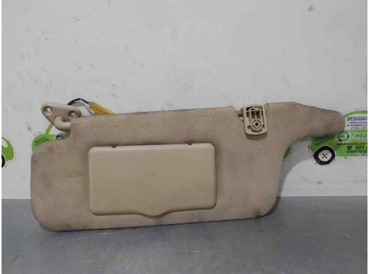 Recambio de parasol izquierdo para subaru legacy berl./familiar b12 (be/bh) 2.0 cat referencia OEM IAM 