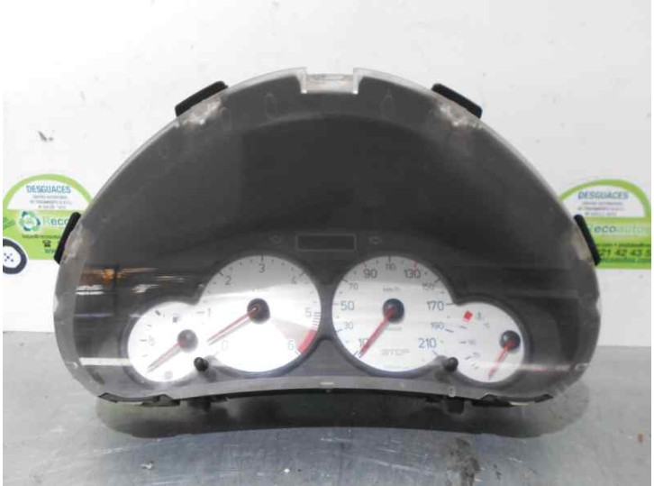 Recambio de cuadro instrumentos para peugeot 206 sw 1.4 hdi referencia OEM IAM 9659730780 9659730780 