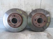 Recambio de disco freno delantero para fiat punto berlina (188) 1.9 diesel eco referencia OEM IAM 