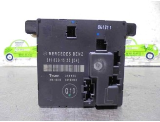 Recambio de centralita cierre para mercedes-benz clase e (w211) berlina 2.6 cat referencia OEM IAM 2118201526 356805 TEMIC