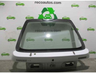 Recambio de porton trasero para renault 19 hatchback (b/c53) 1.9 diesel referencia OEM IAM BLANCO 5 PUERTAS