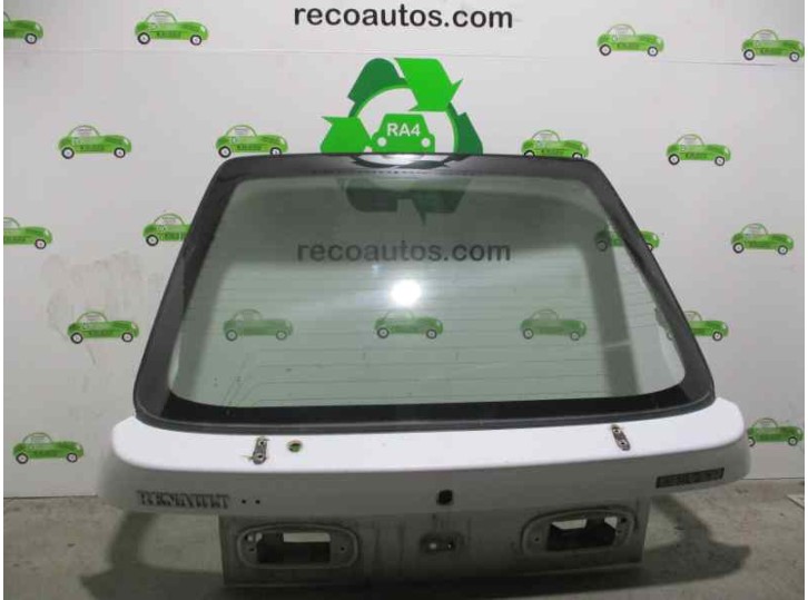Recambio de porton trasero para renault 19 hatchback (b/c53) 1.9 diesel referencia OEM IAM BLANCO 5 PUERTAS