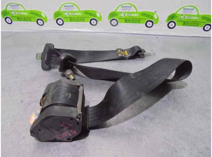 Recambio de cinturon seguridad trasero izquierdo para fiat multipla (186) 1.9 jtd cat referencia OEM IAM 5 PUERTAS