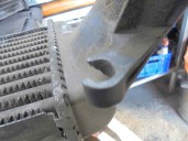Replacement intercooler for Renault Safrane (B54) 2.2 turbodiesel OEM IAM reference 