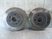 Recambio de disco freno trasero para toyota prius (nhw30) 1.8 16v cat (híbrido) referencia OEM IAM 424F14J  