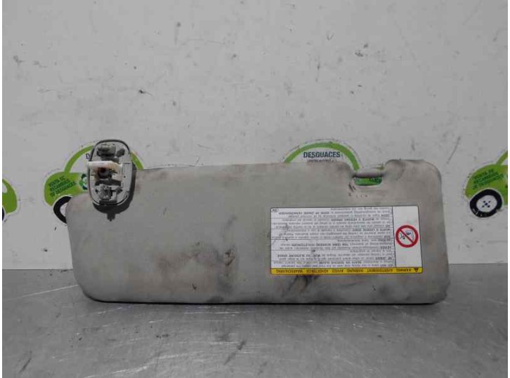 Recambio de parasol derecho para toyota prius (nhw30) 1.8 16v cat (híbrido) referencia OEM IAM 