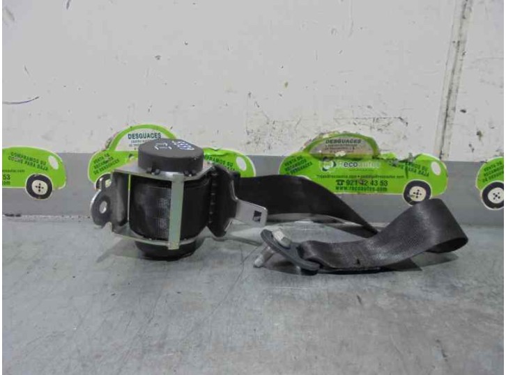 Recambio de cinturon seguridad trasero izquierdo para peugeot 308 1.6 16v referencia OEM IAM 96812534 96812534 3 PUERTAS