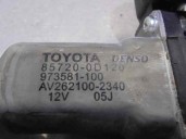 Recambio de elevalunas trasero derecho para toyota auris referencia OEM IAM 9735811002340 2 PINES 5 PUERTAS.