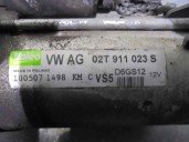 Recambio de motor arranque para volkswagen polo (9n3) referencia OEM IAM 02T911023S D6GS12 VALEO